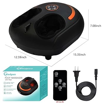 Amazon.com: Wedpun Foot Massager with Heat Shiatsu Foot